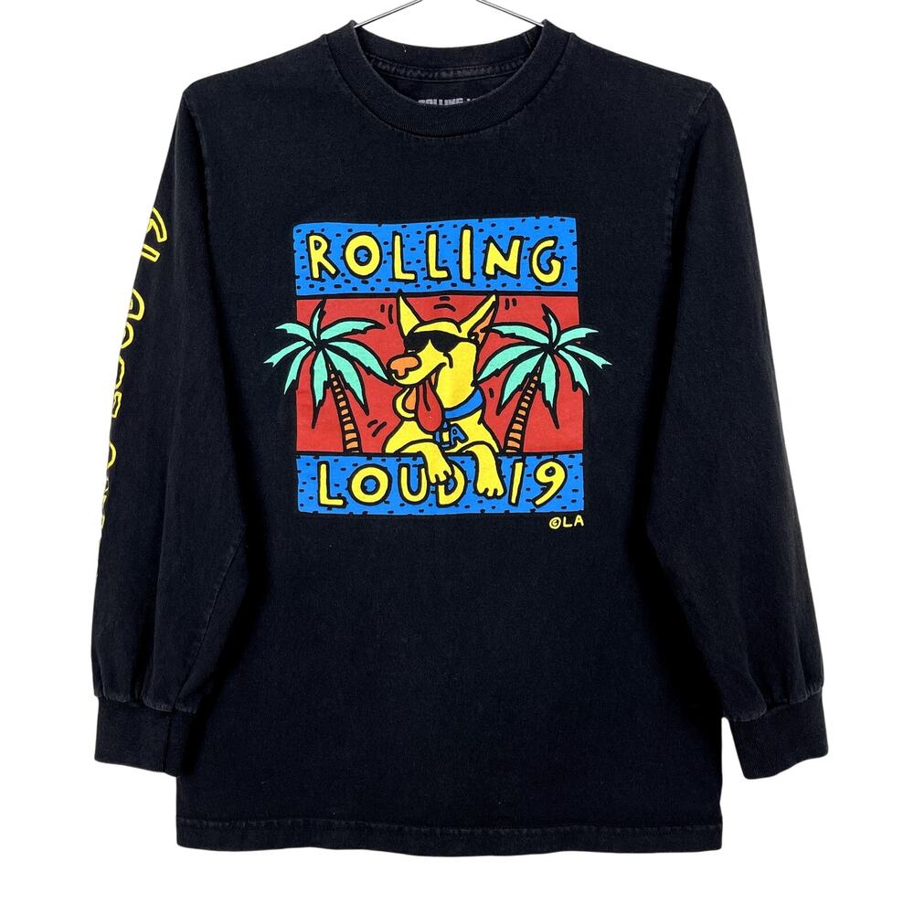 Rolling Loud Long Sleeve T Shirt 2019‎ Los Angeles Small Rap Juice Wrld A$AP